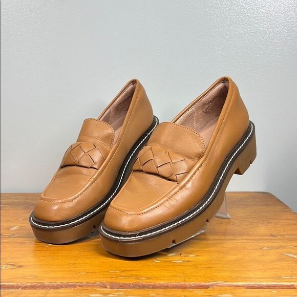 Nordstrom Tan Leather Loafers - Picture 3 of 9
